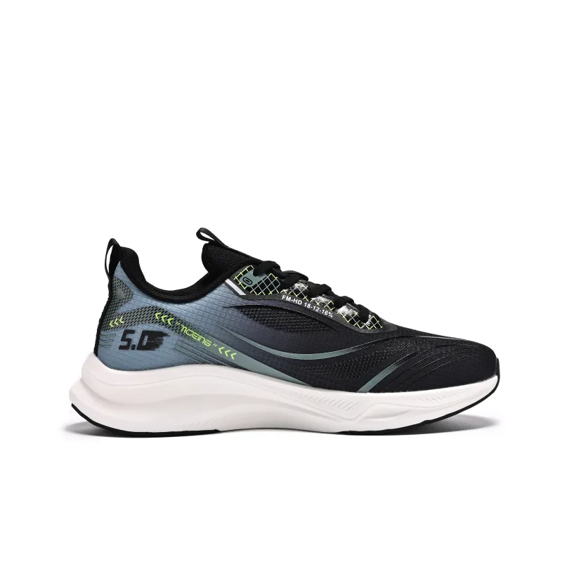 HERR TIGER Cushioning Anti-Slip And Wear-Resistant Breathable Rebound Low-Top Running Shoes Men's Cut-Out White Orange-27