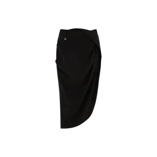 Jacquemus Casual Long Skirts Women's Black