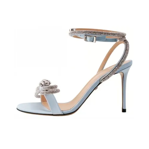 MACH & MACH Crystal-embellished 100mm Sandals