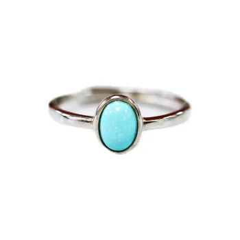 Yi Xi Turquoise Fine Jade Rings Women's