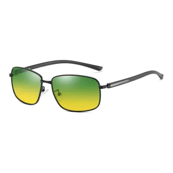 Thunder Pailong Alloy TR/Memory Plastic Oval Sunglasses Unisex