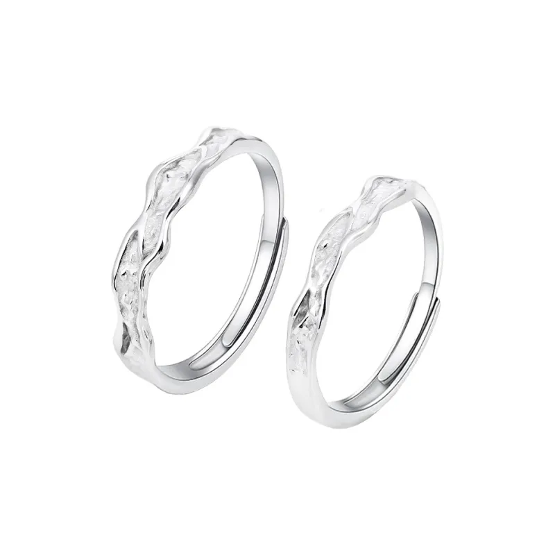 MAGICPOLE 999 Fine Silver Rings Unisex Silver-2