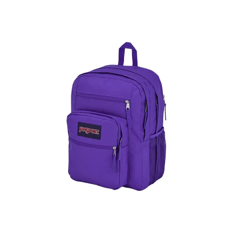 JanSport Polyester Backpack Large Size Unisex Dark Purple-1