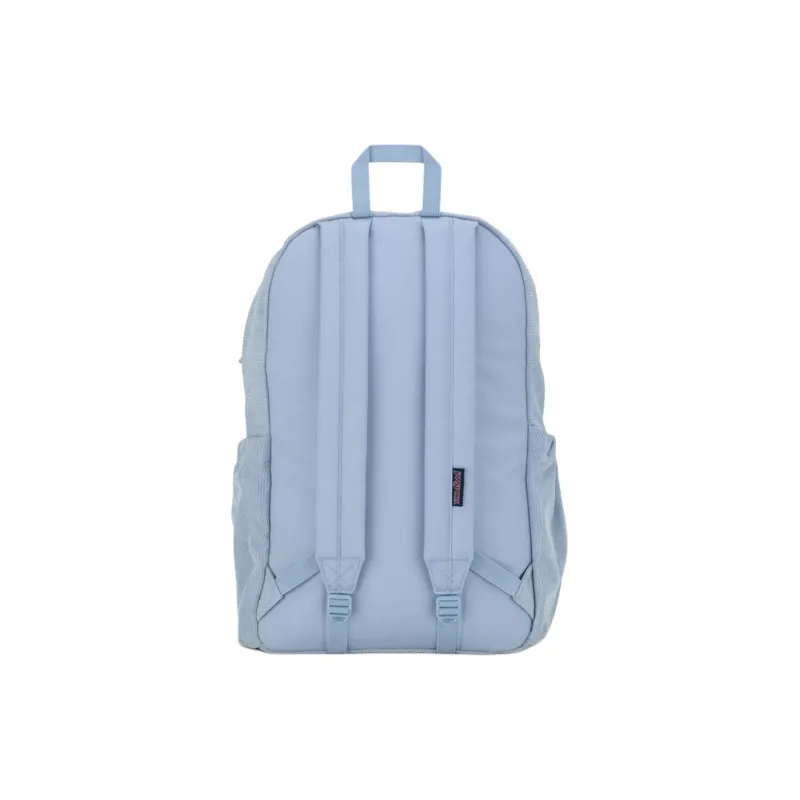 JanSport Polyester Backpack Unisex Blue Corduroy-3