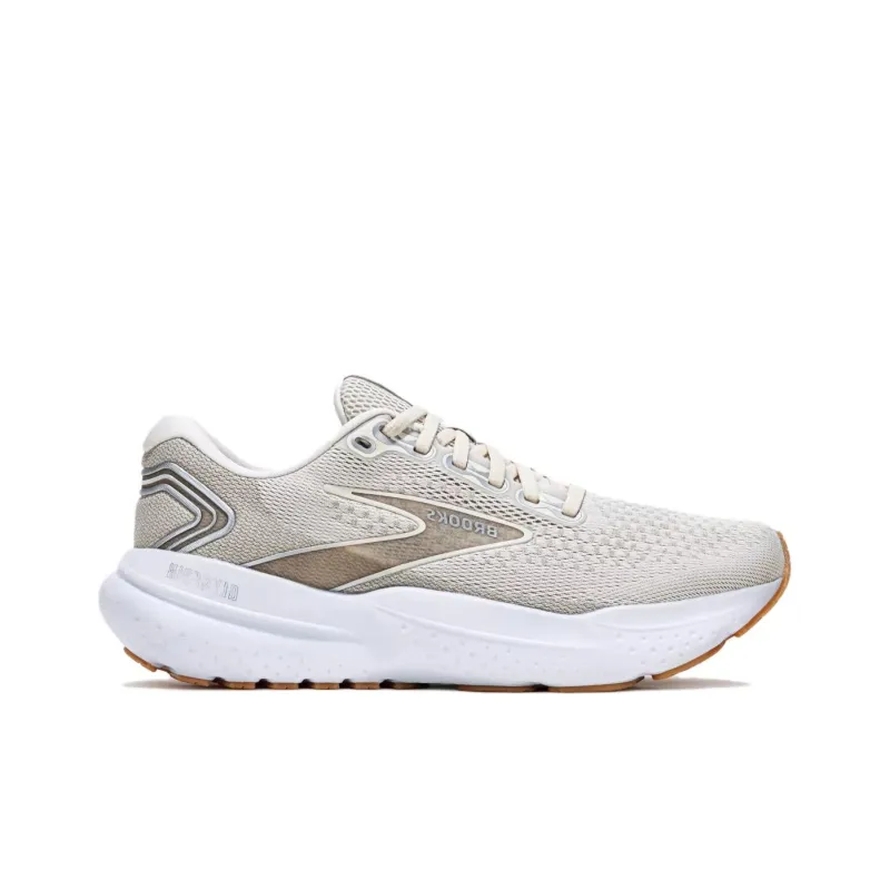 Brooks Glycerin 21 Cushioning Anti Slip Wear Resistant Breathability Low Top Running Shoes Men's Khaki-1