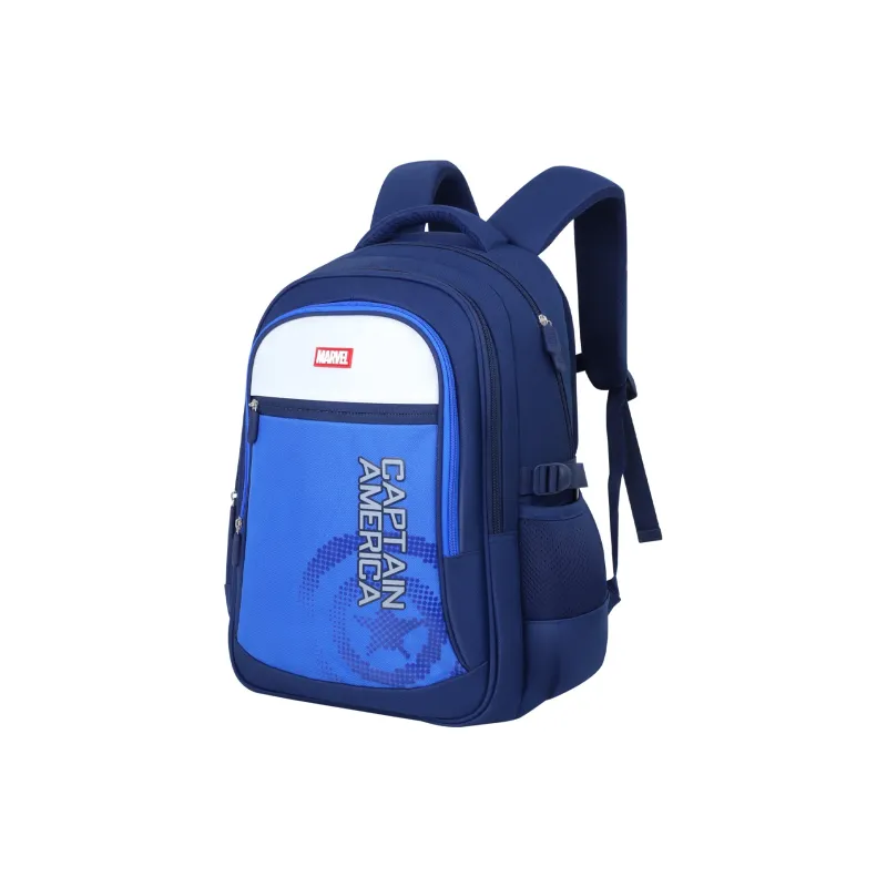 Disney Marvel Series Polyester Backpack Tubas Men's Blue/Green-1