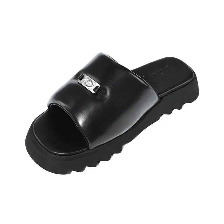Kami Anger EVA Slide Slippers Unisex Black-4