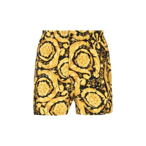 VERSACE Casual Shorts Men Yellow