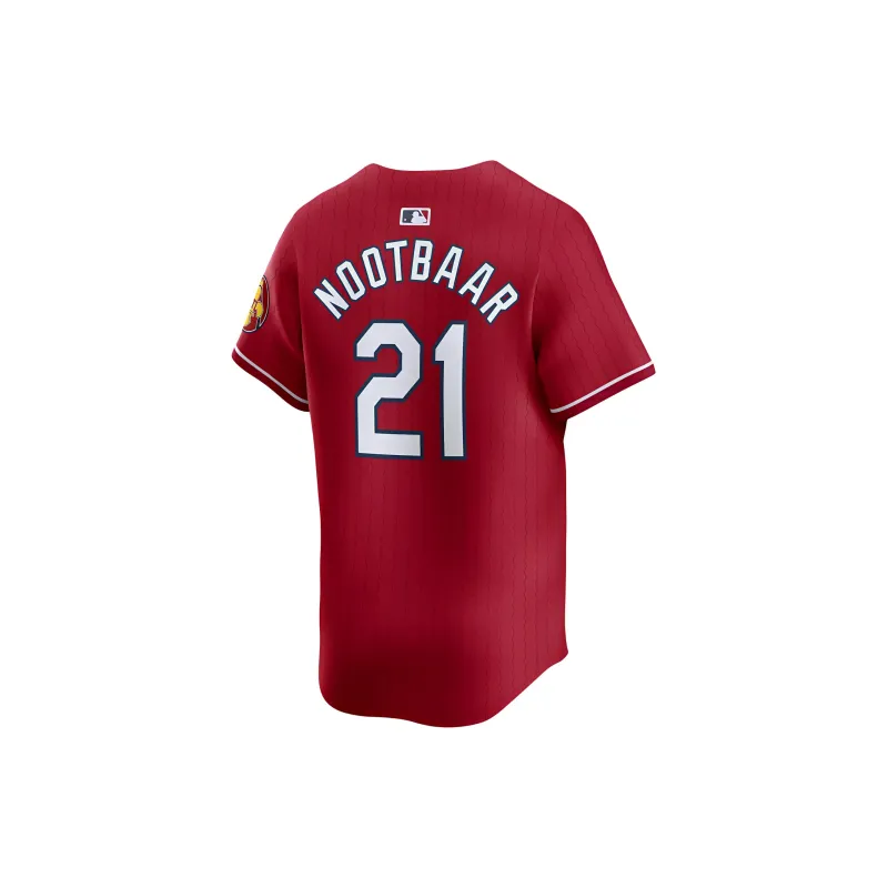 Nike x MLB Baseball Jacket Men's Red-1