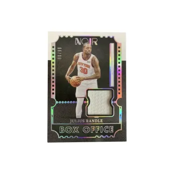 PANINI 2021 22 Noir Julius Randle Knicks 80/99 Box Office Jersey Card Game Used Card Access Sports Cards 1 Pc