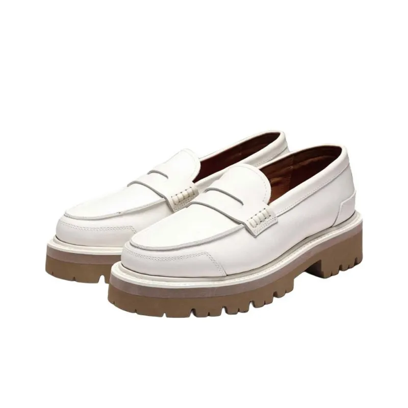 GRENSON Lyndsey Loafers Women's White-2