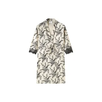 Meonsill Bath Robes Women's Apricot