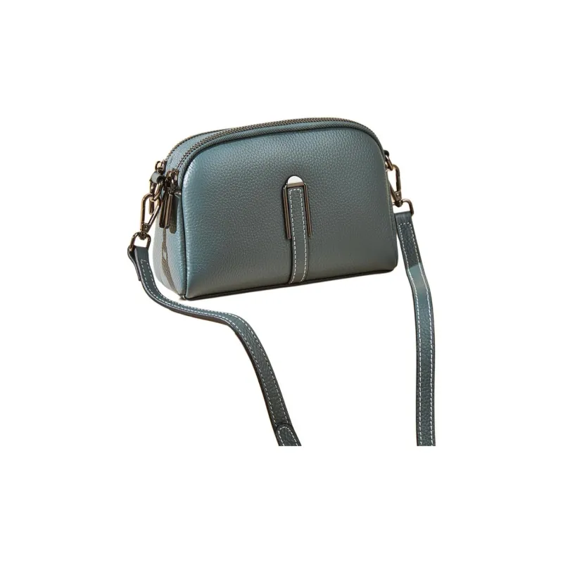 Marino Orlandi Top Grain Cow Leather With Synthetic Leather Small Square Bag Shoulder Bag Small Size Women's Multicolor-12