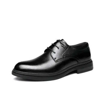 CHINT Dress Shoes Men Low-Top Black