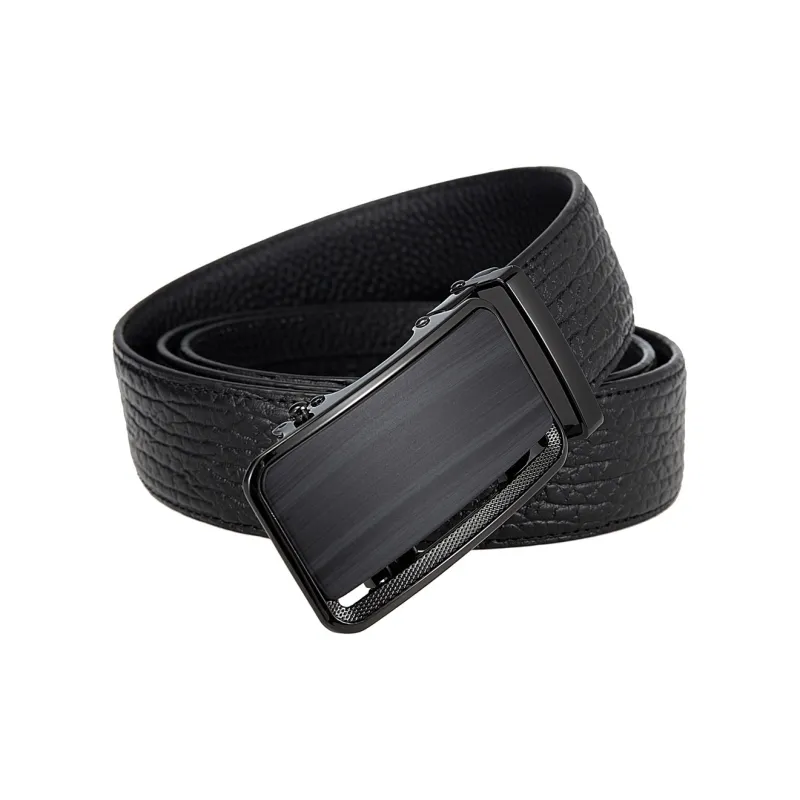 Lanza Vintage Advanced With The Appearance Of Aged Tree Grain Top Grain Cow Leather Belts Men's Width 3.5CM-1
