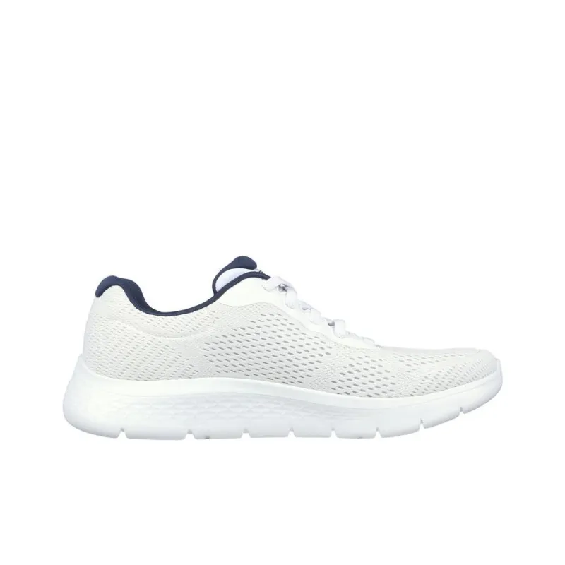 Skechers Go Walk Fle Anti Slip Wear Resistant Low Top Running Shoes Men's White-1