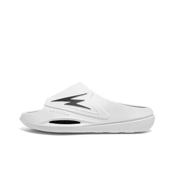 Warrior Wing Series Abrasion Resistant Slide Slippers Men's White Black