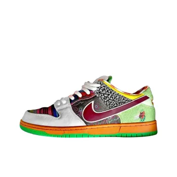 Nike Dunk SB Anti-Slip Wear-Resistant Low-Top Skateboard Shoes Unisex White