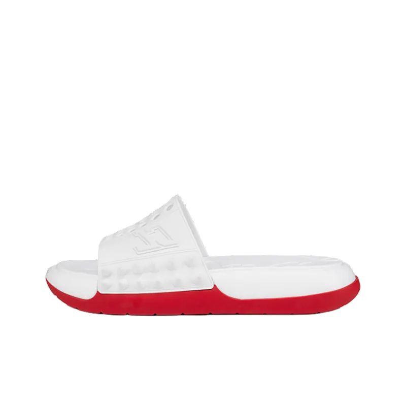 CL LUBOTING Slide Slippers Men's White-0