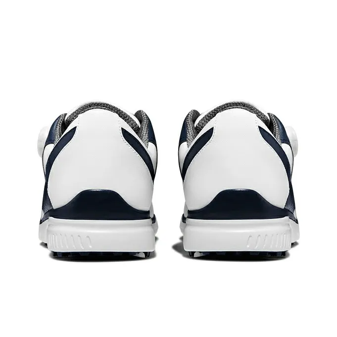 PGA Anti Slip Wear Resistant Low Top Golf Shoes Men's Dark Blue-3