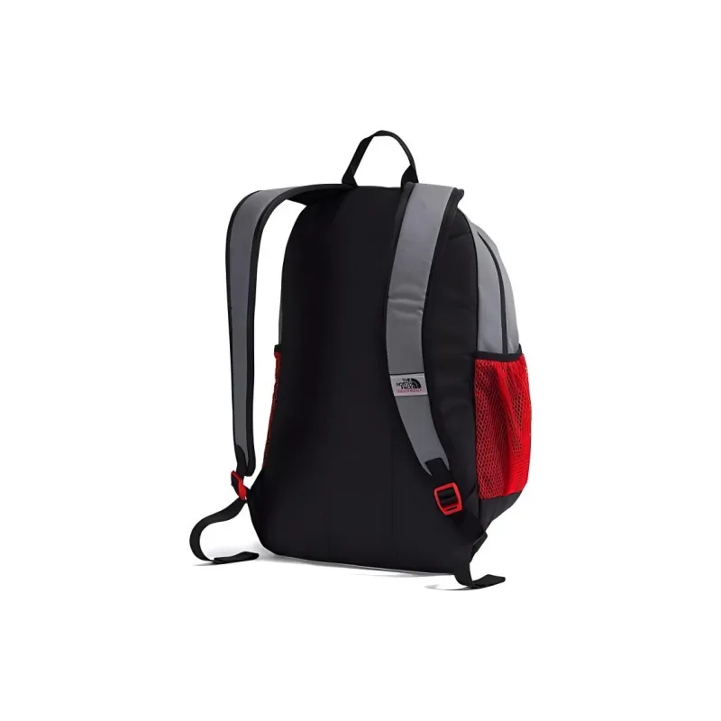 THE NORTH FACE Recycled Material Polyester Backpack Regular Men's Smoky Pearl Red & Black-2
