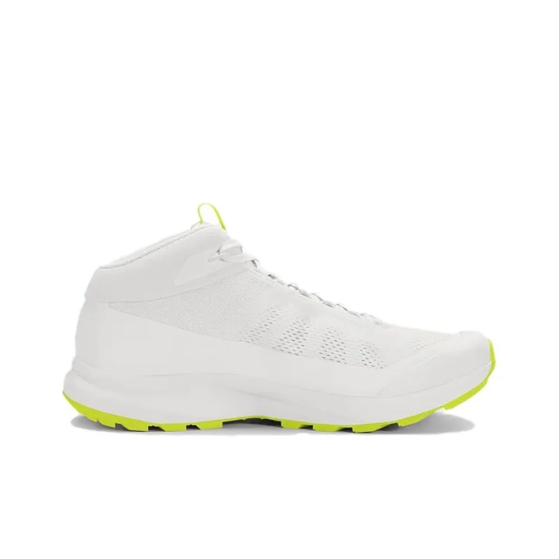 Arcteryx Aerios Cushioned Slip-Resistant Mid-Top Running Shoes Unisex White-1