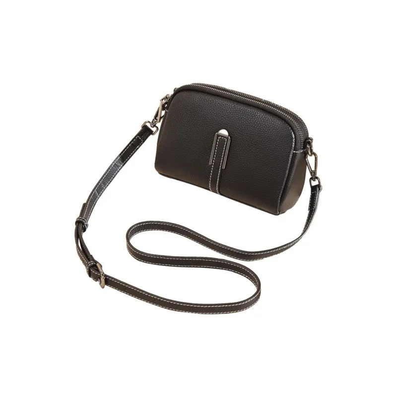 Marino Orlandi Top Grain Cow Leather With Synthetic Leather Small Square Bag Shoulder Bag Small Size Women's Multicolor-8
