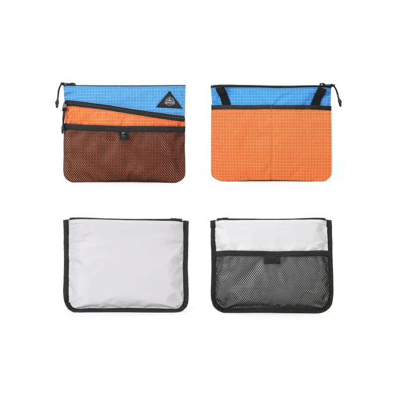 OCE GEAR Water-Repellent Nylon Fabric Color-Matching Shoulder Bag Hiking Bag Cycling Bag Medium Size Unisex-22