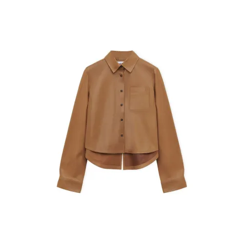 LOEWE Jackets Coats Women's Brown