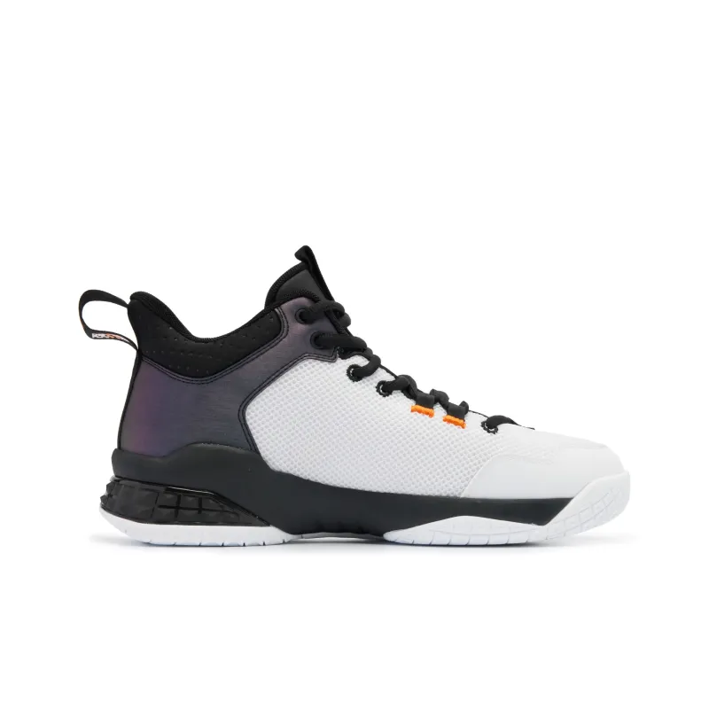 QIAODAN Kill Shot 1.0 Basketball Shoes Men Low Top Jordan White Black-1