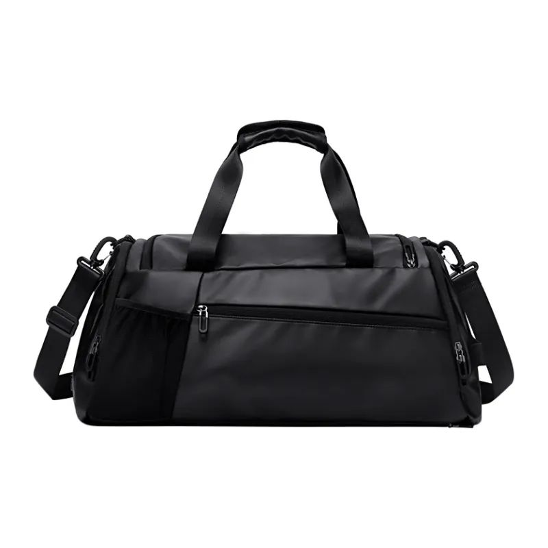 POLO Fabric Luggage Bag, Single Backpack, Handbag, Men's Travel Bag Men's Black-3