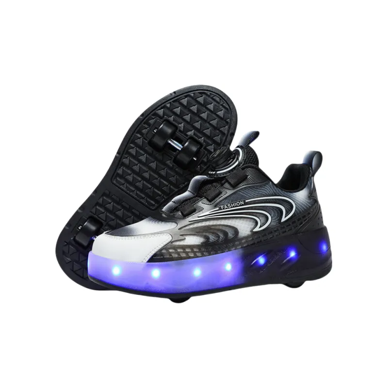 Kaikang Invisible Dual-Wheel Walking Shoes Fitness And Body Sculpting Unisex-0