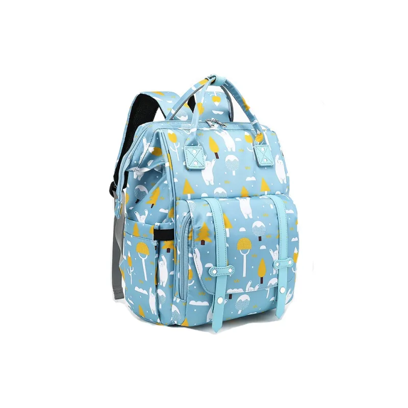 TTaG．baG Polyester Backpack Women's Sky Blue-2