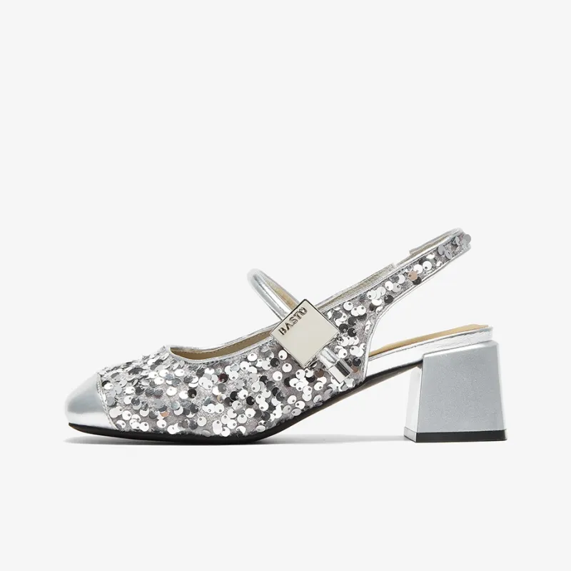 BASTO Strap Sandals 5 8cm Women's-5