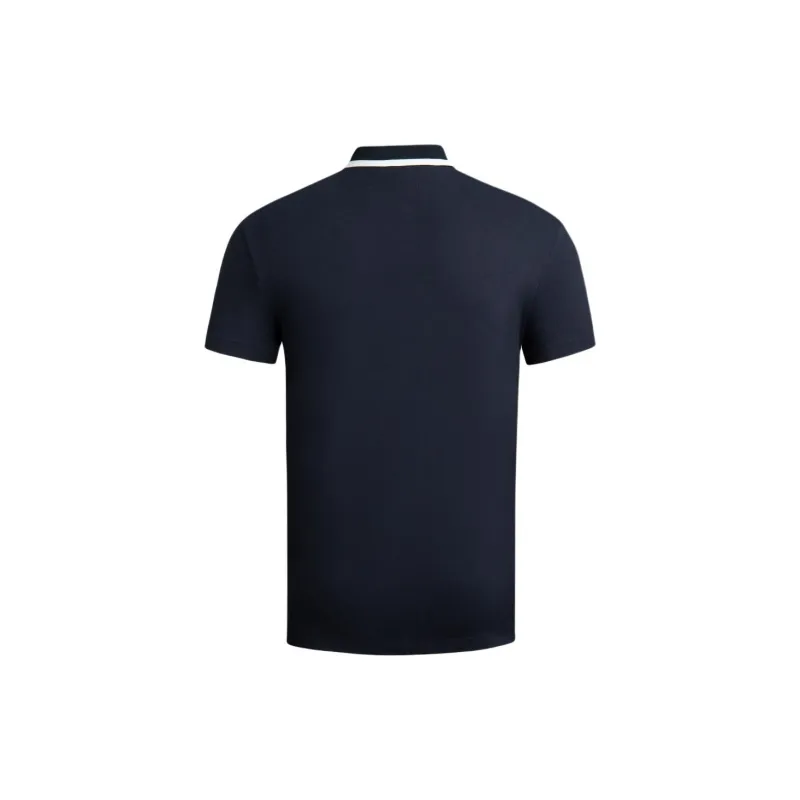 EMPORIO ARMANI SS24 Polo Shirt Men's Blue-1