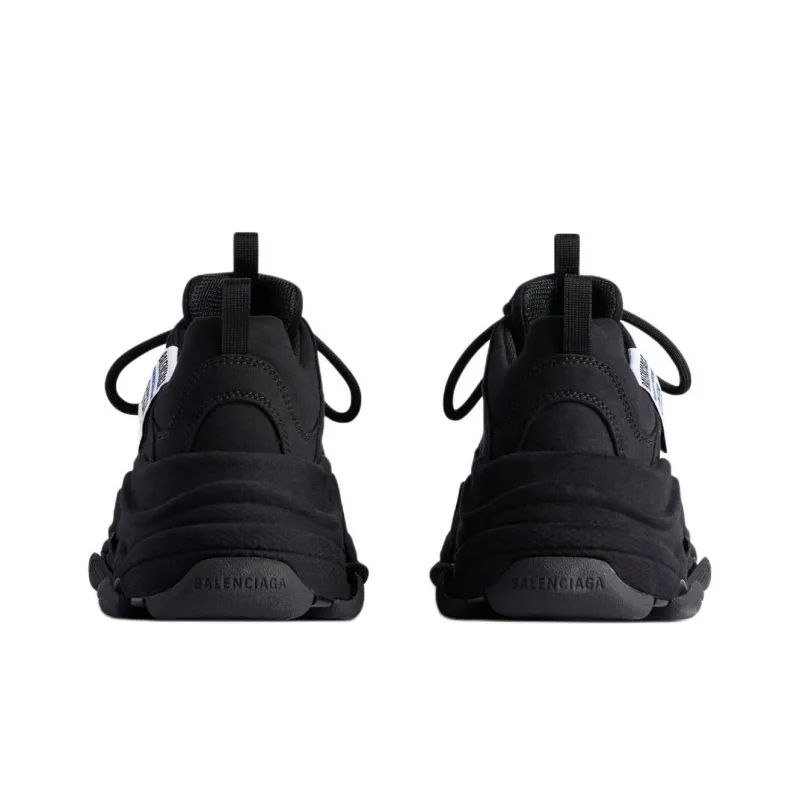 Balenciaga Ginza Triple S Sneakers 'Black'-4