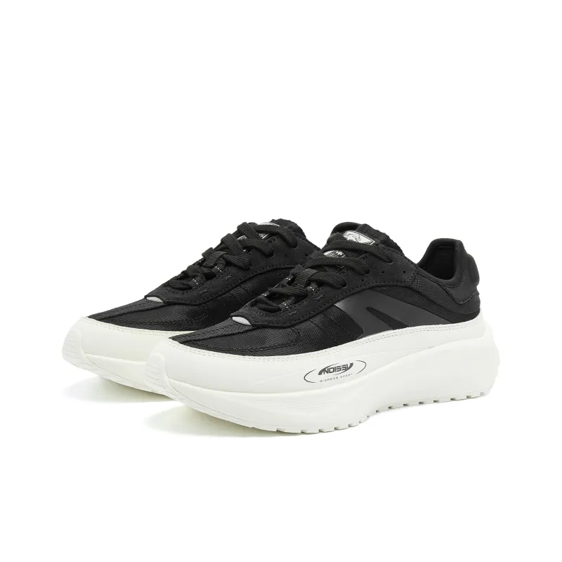 QIAODAN Monologue 3.0 Casual Shoes Women's Low Top Black Ivory-2
