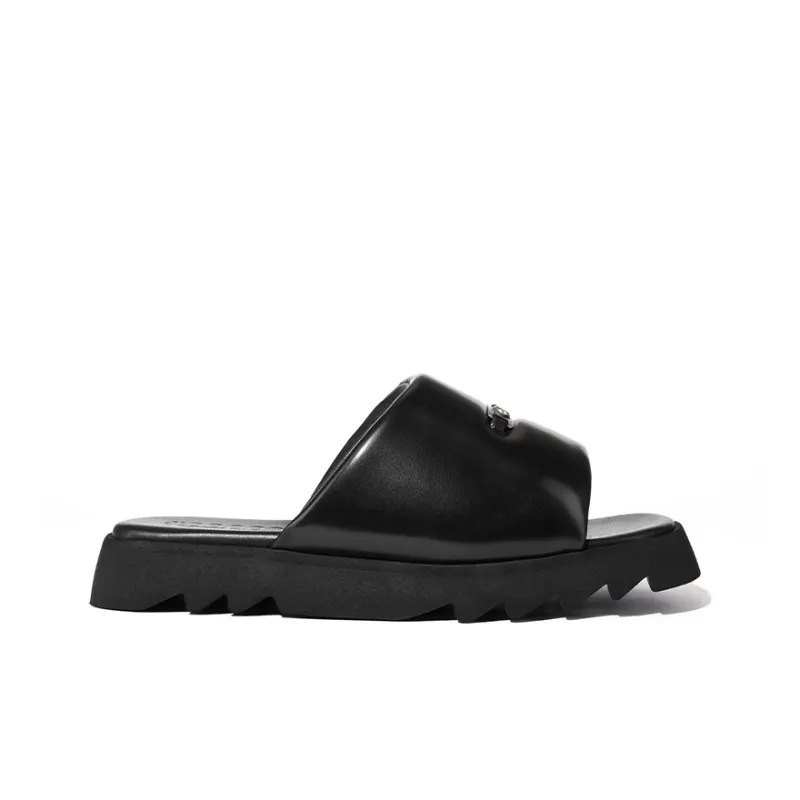 Kami Anger EVA Slide Slippers Unisex Black-2