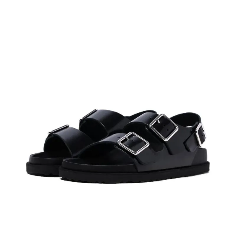 Birkenstock 1774 IV Milano Strap Sandals Women's Black-2