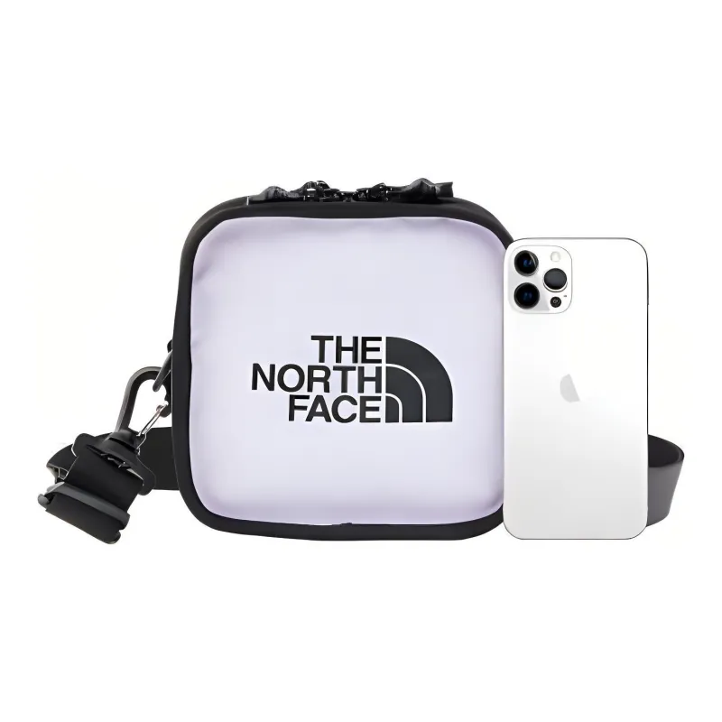 THE NORTH FACE One Shoulder Crossbody Outdoor Bag PVC Light Purple Unisex-3