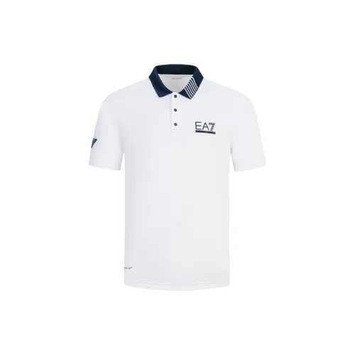 EMPORIO ARMANI EA7 Polo Shirts Men White