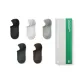 [7A Grade Antibacterial Ankle Socks]Twilight Black+Frost White+Light Wisteria Gray+Dark Carbon Gray+Mist Brown