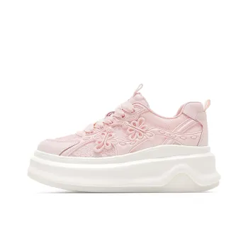 C°BANNER Low Top Canvas Shoes Women's Pink