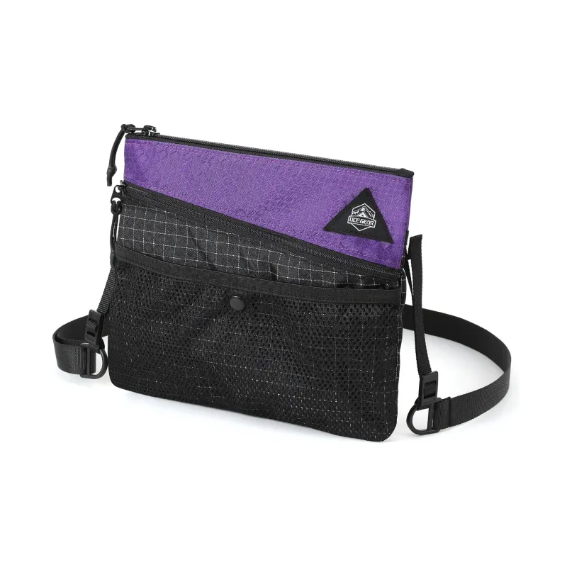 OCE GEAR Water-Repellent Nylon Fabric Color-Matching Shoulder Bag Hiking Bag Cycling Bag Medium Size Unisex-9