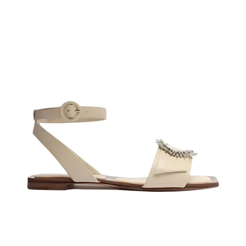 Alexandre Birman Clarita Strap Sandals Women's Beige-1