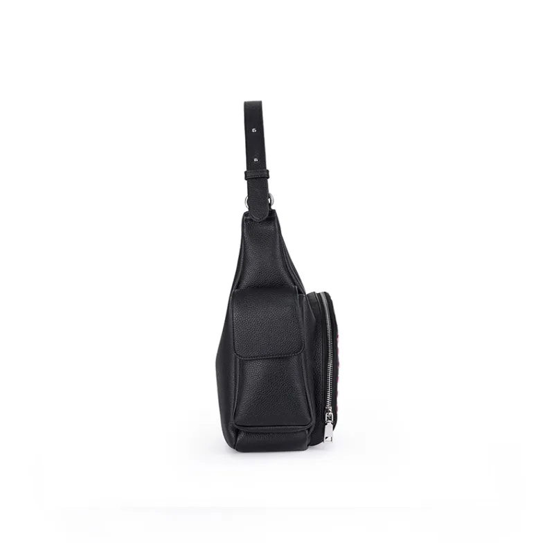 Karkki Leather Baseball Bag, Handbag, Shoulder Bag Regular Women's-2