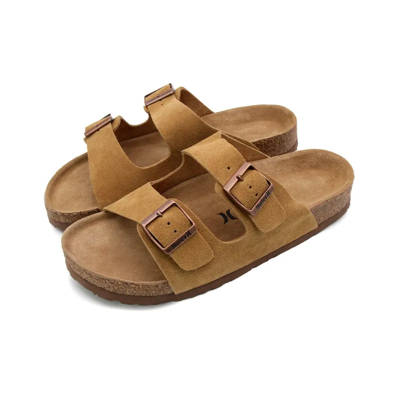 Hurley Slip-Resistant Odor-Resistant Abrasion-Resistant Slide Slippers Unisex-9