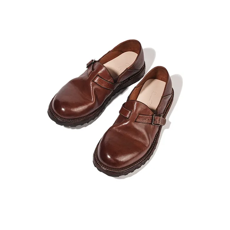 Vibram X Dreambox Loafers Men Black/White/Coffee-10