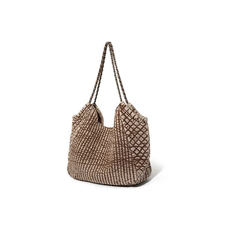 MASTER CANVAS Fabric Commuter Bag Chain Bag Shoulder Bag Regular Unisex Coffee-1