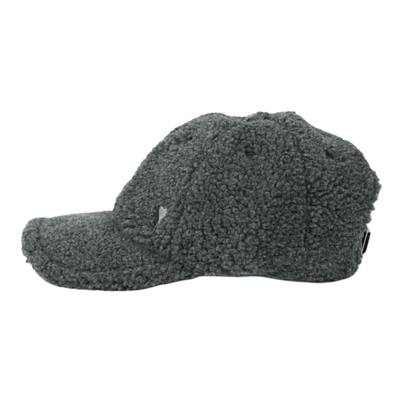 AMIPARIS Acrylic Polyester Cotton Baseball Caps Unisex Gray-1